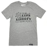 Without Life, There is No Liberty: Unisex T-shirt