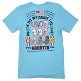 Where Do We Draw the Line? Unisex T-Shirt