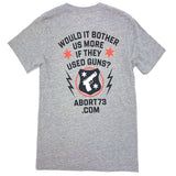 Would It Bother Us More if They Used Guns? Unisex T-Shirt