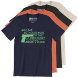 Would It Bother Us More if They Used Guns? Unisex T-shirt