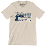 Would It Bother Us More if They Used Guns? Unisex T-shirt