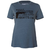Would It Bother Us More if They Used Guns? Women's Relaxed Fit T-shirt