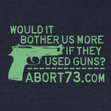 Would It Bother Us More if They Used Guns? Unisex T-shirt