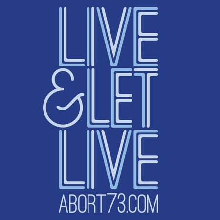 Live & Let Live: Women's Relaxed Fit T-shirt