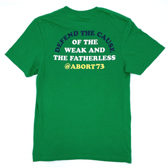 Defend the Cause of the Weak and the Fatherless: Unisex T-Shirt