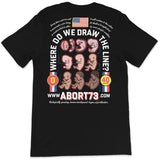 Where Do We Draw the Line? Unisex T-Shirt