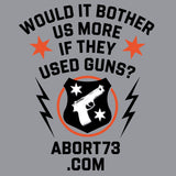 Would it Bother Us More if They Used Guns?
