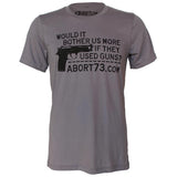 Would It Bother Us More if They Used Guns? Unisex T-shirt