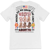 Where Do We Draw the Line? Unisex T-Shirt