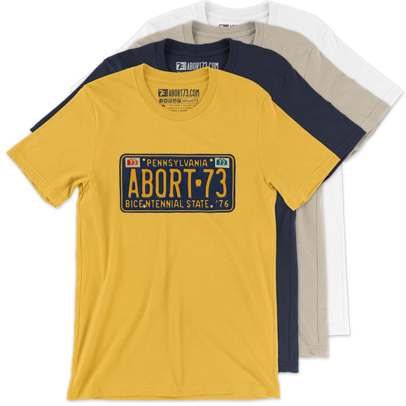 Pennsylvania (License Plate) Unisex T-Shirt