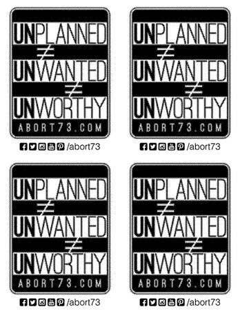 Unplanned ≠ Unwanted ≠ Unworthy