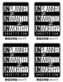 Unplanned ≠ Unwanted ≠ Unworthy