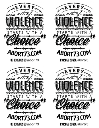 Every Act of Violence Starts with a “Choice”