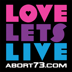 Love Lets Live: Vinyl Sticker