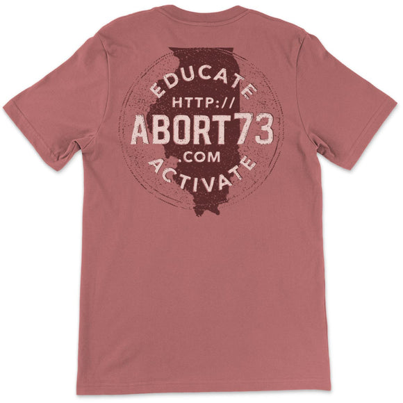 Illinois (Educate/Activate): Unisex T-Shirt