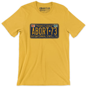 Pennsylvania (License Plate) Unisex T-Shirt