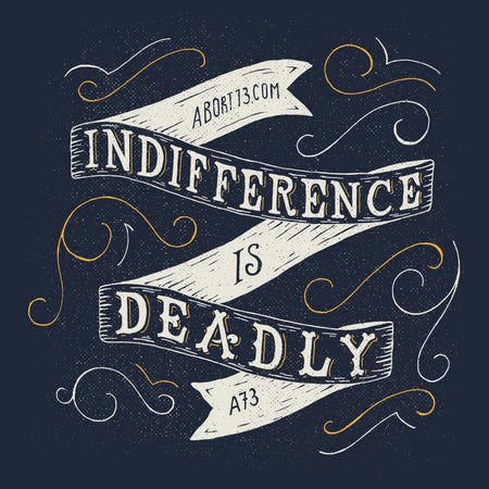 Indifference is Deadly: Unisex T-Shirt