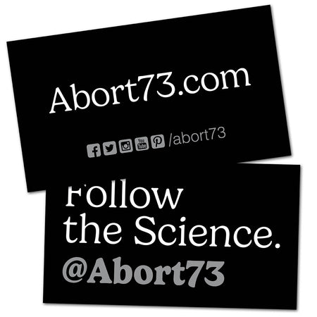 Follow the Science: Promo Cards (50 pack)