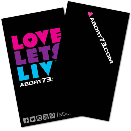 Love Lets Live: Promo Cards (50 pack)