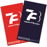 Abort73.com (73-Logo): Promo Cards (50 pack)